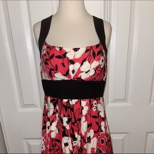 Cute pink/orange flowered dress